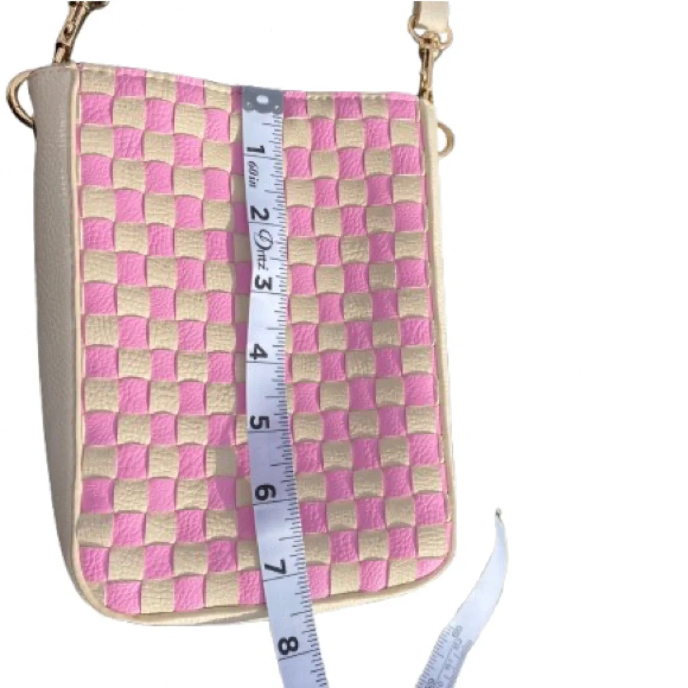 Universal Thread Pink and Cream Crossbody Bag Purse